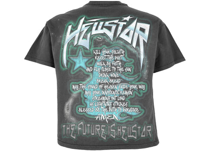 hellstar the future t-shirt black blue