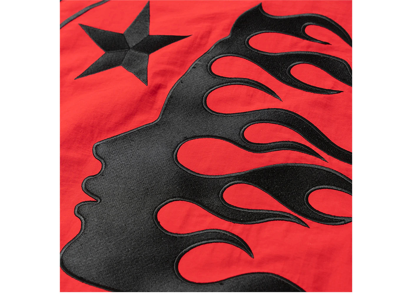 hellstar thriller red track jacket red/black