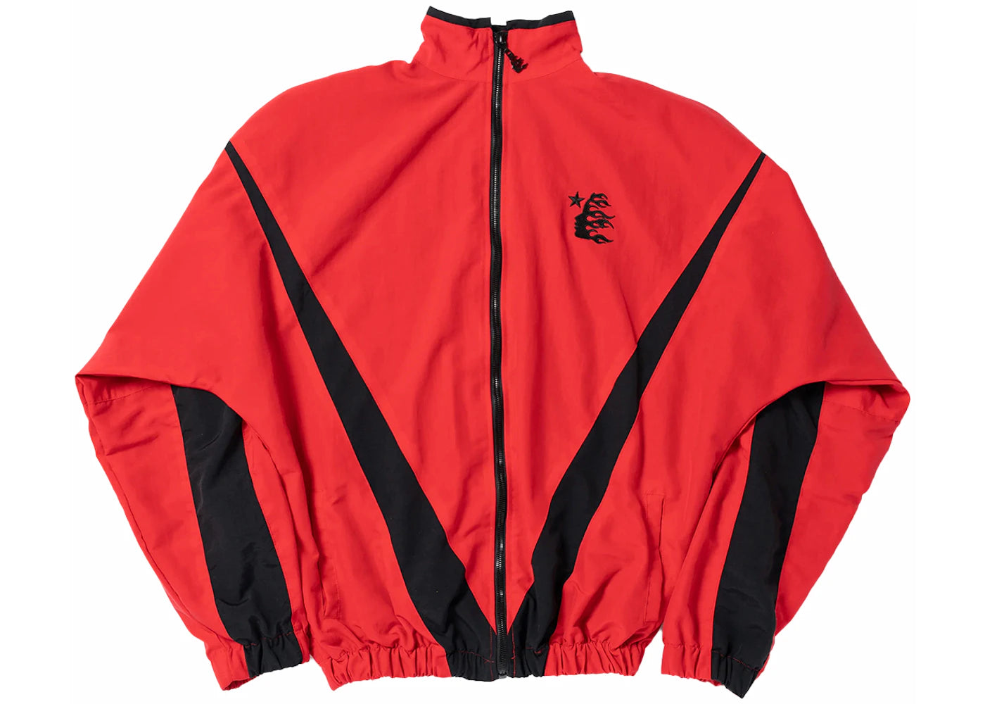 hellstar thriller red track jacket red/black