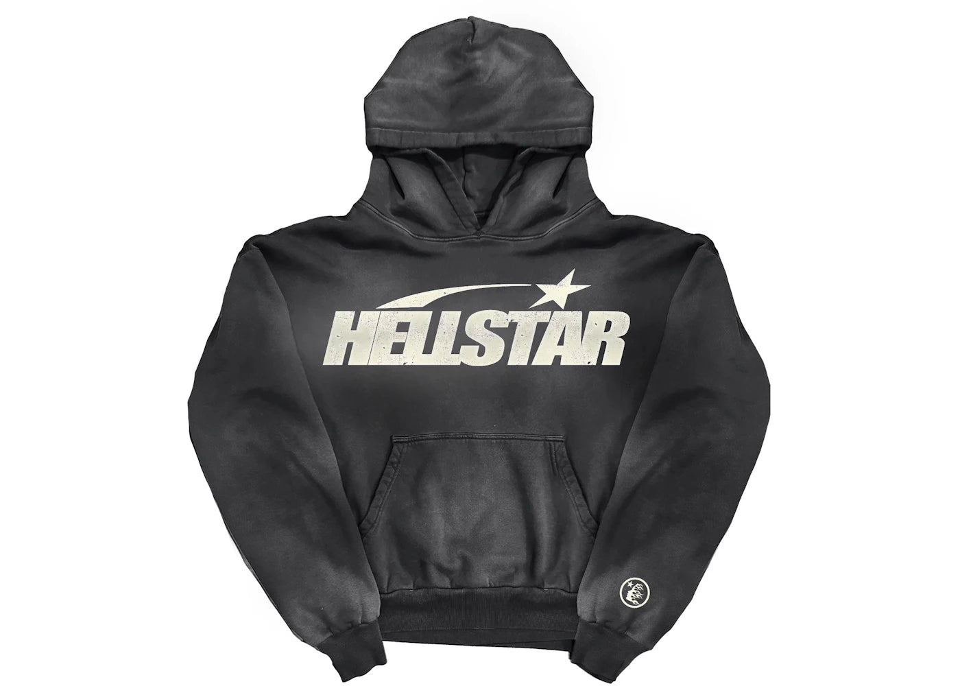 hellstar uniform hoodie black