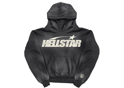 hellstar uniform hoodie black