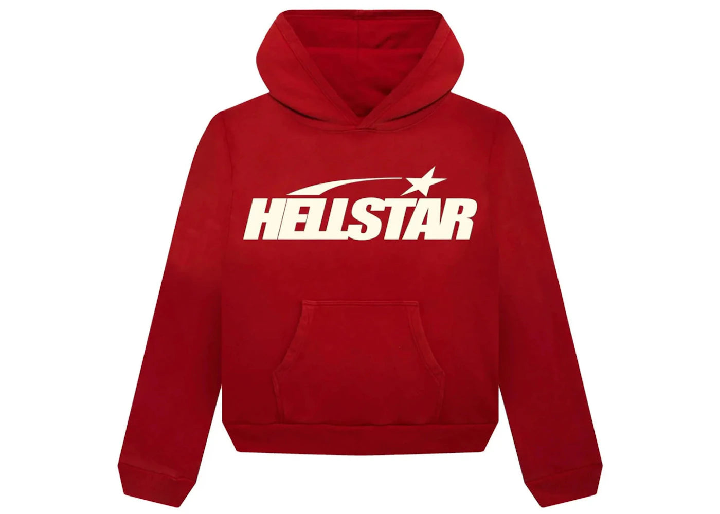 hellstar uniform hoodie red