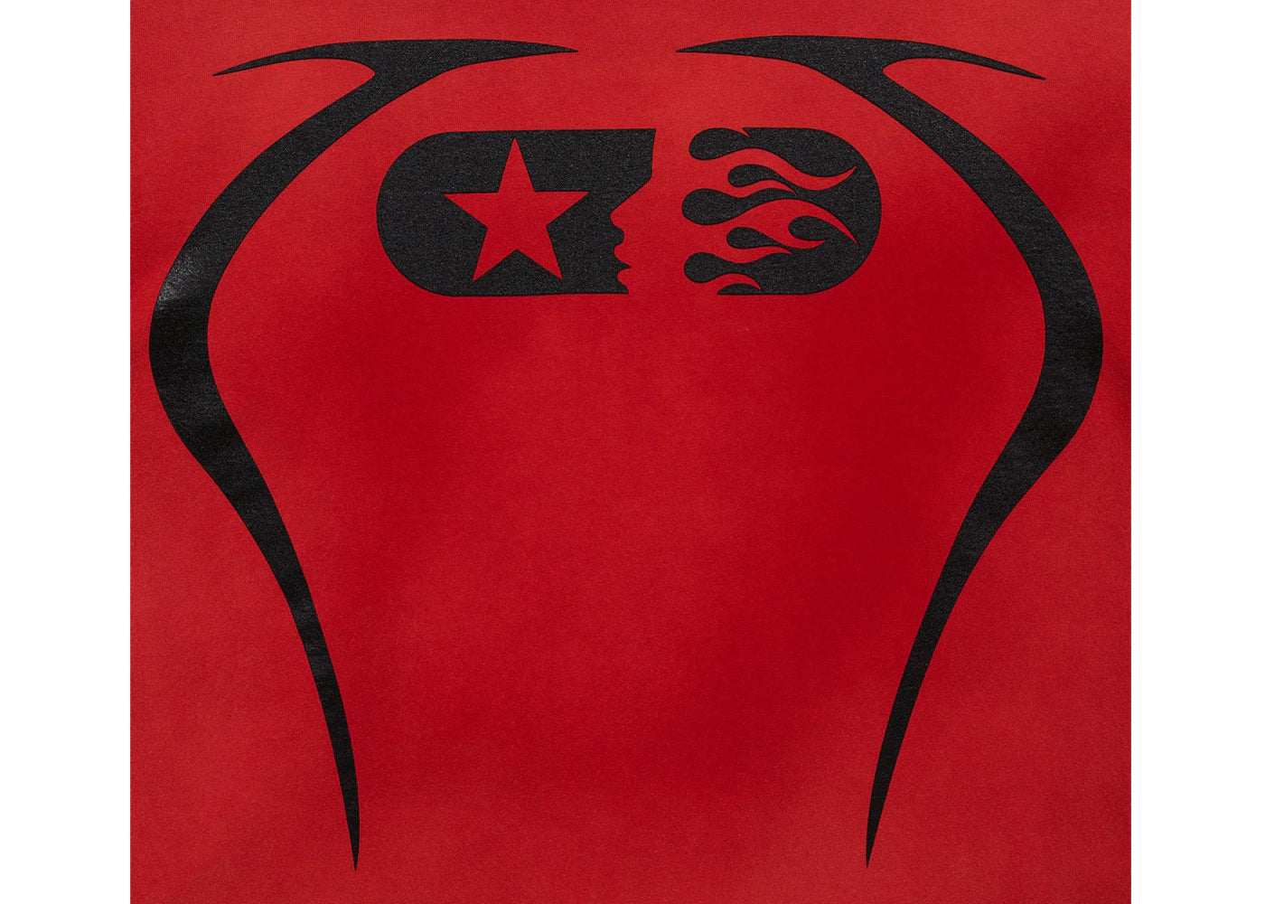 hellstar warm up t-shirt red