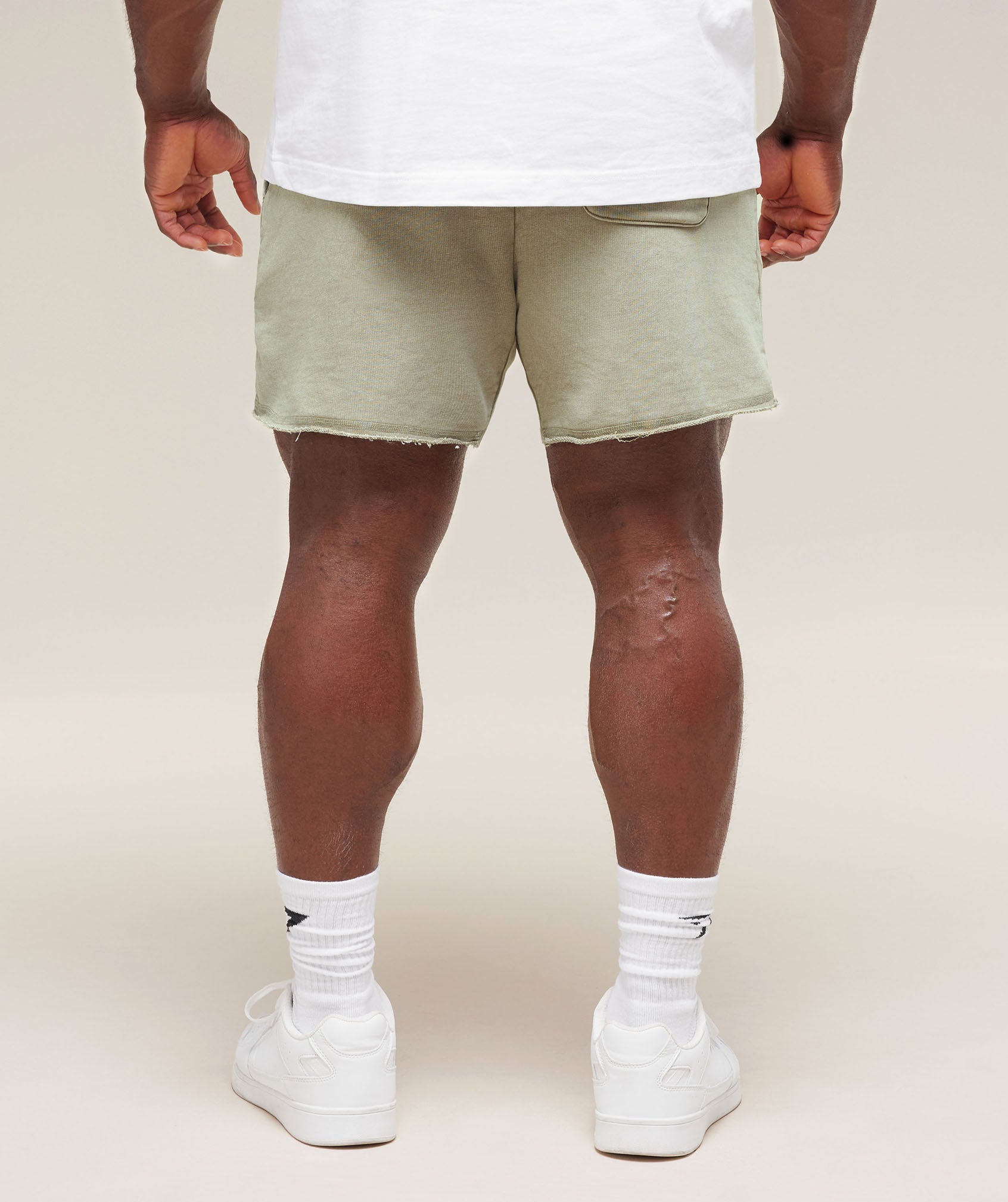 Gymshark Heritage 5" Shorts Stone Grey