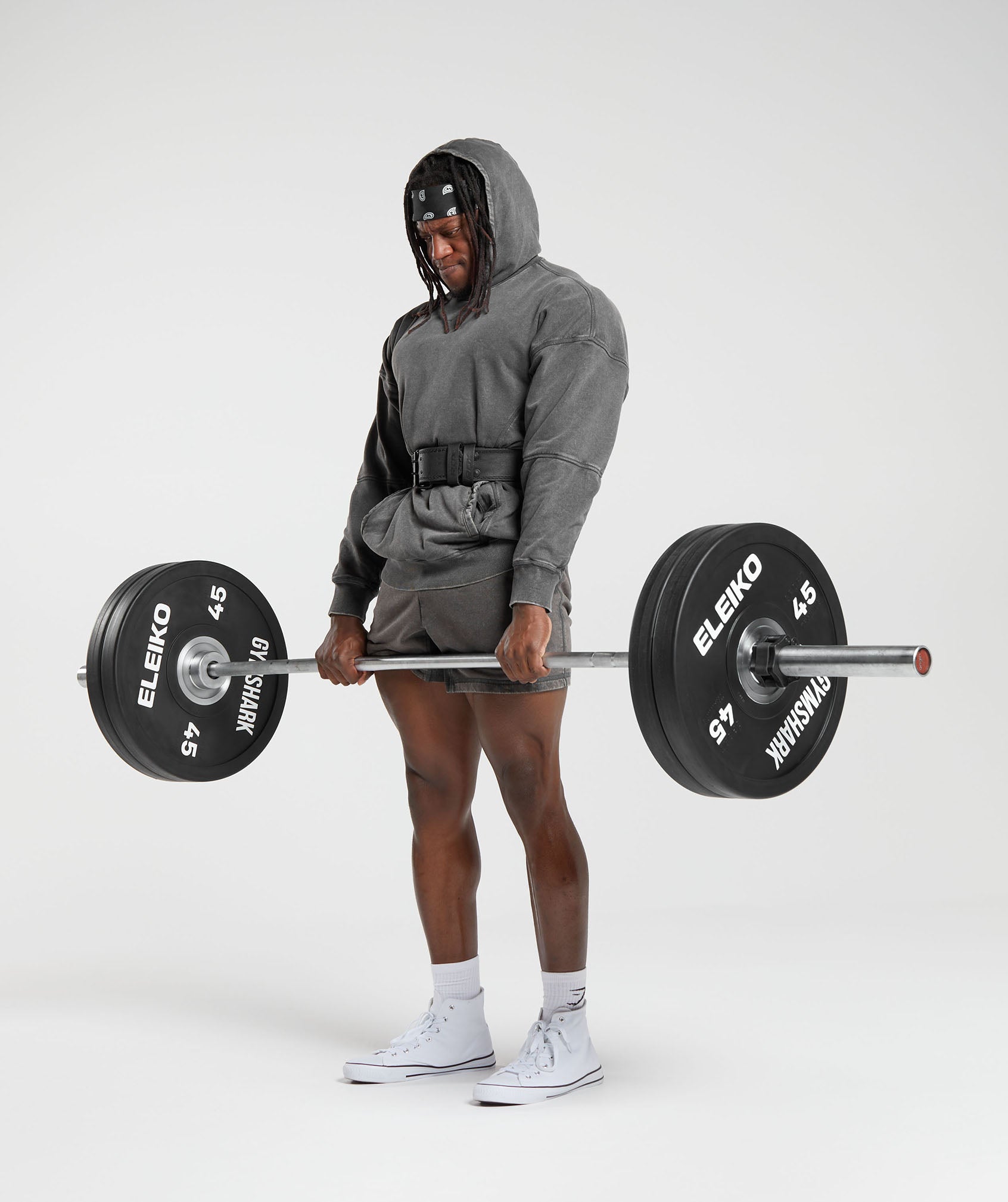 Gymshark Heritage Washed Hoodie Onyx Grey