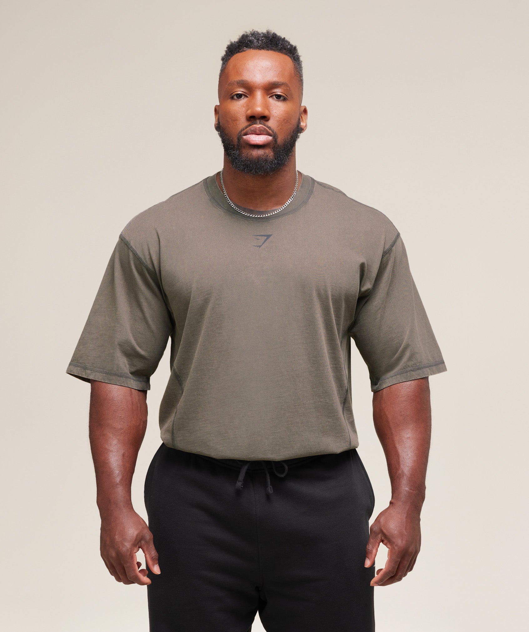 Gymshark Heritage Washed T-Shirt Strength Green