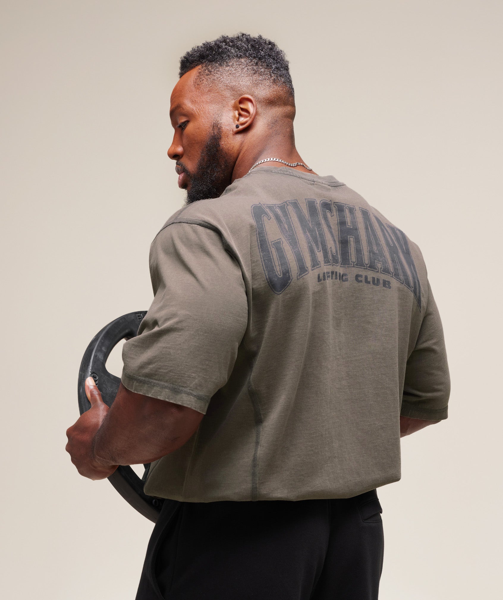 Gymshark Heritage Washed T-Shirt Strength Green