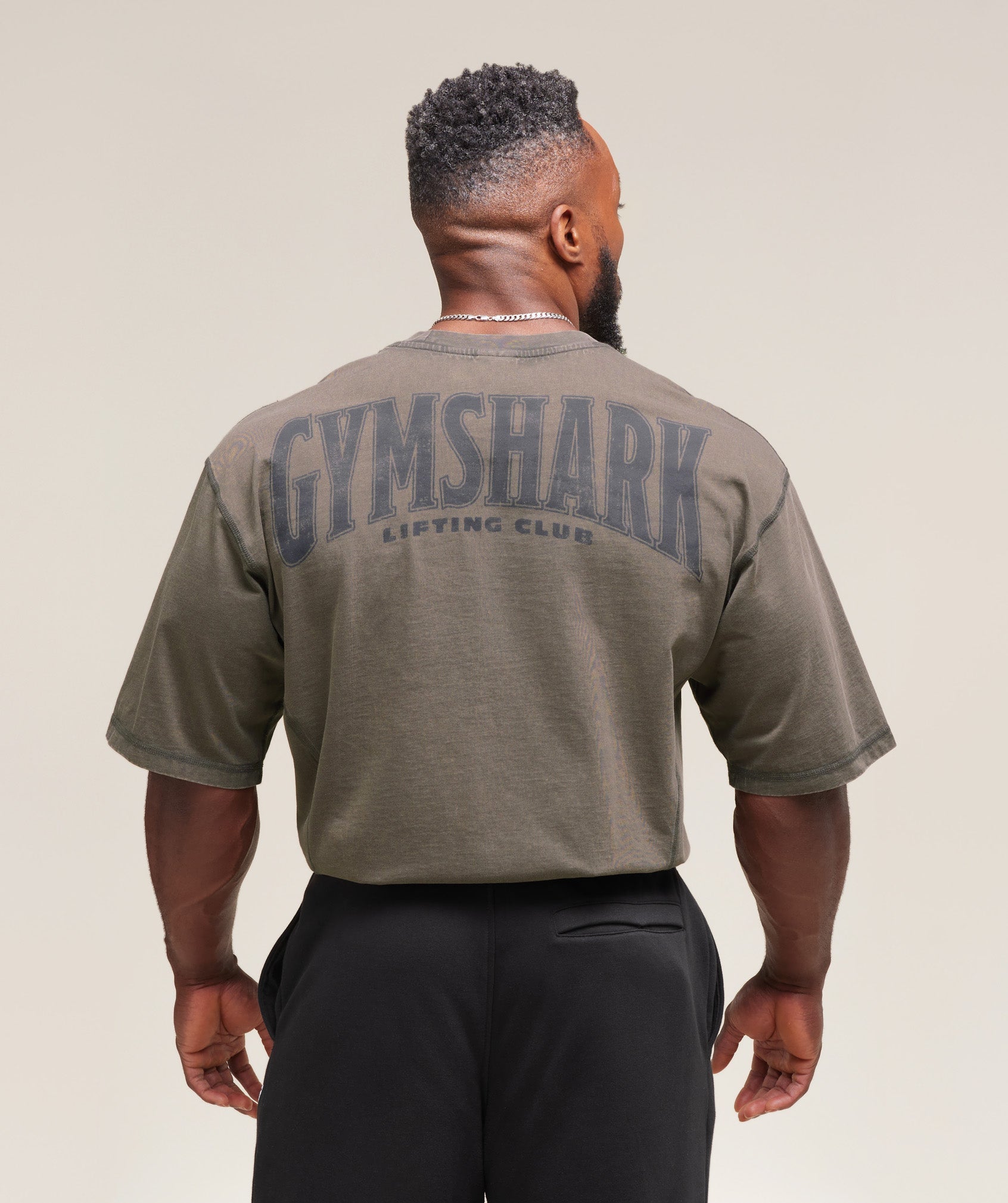Gymshark Heritage Washed T-Shirt Strength Green