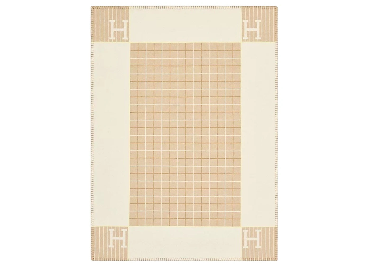 Hermes Blanket Avalon Cabriole Biscuit