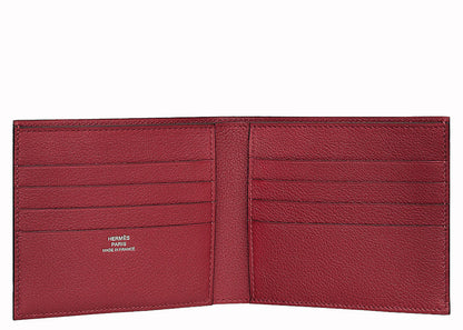 hermes mc2 copernic compact wallet evercolor rouge grenat 