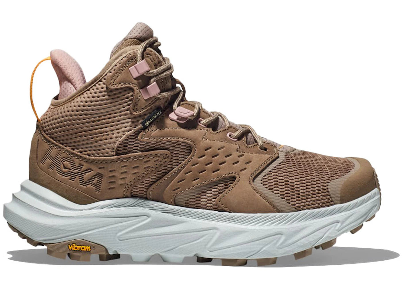 hoka one one anacapa 2 mid gore tex dune ice flow (women's)