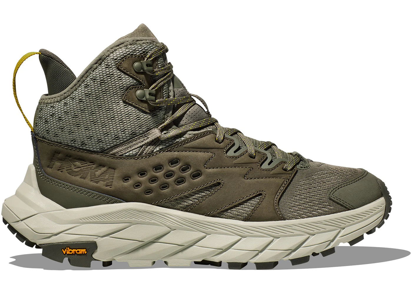 hoka one one anacapa breeze mid olive haze celadon tint
