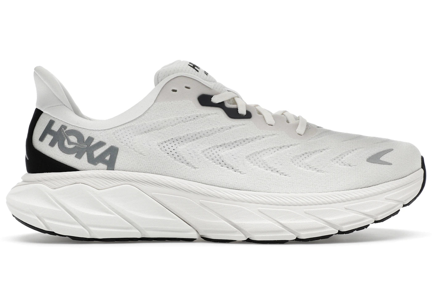 Hoka One One Arahi 6 Blanc De Blanc Steel