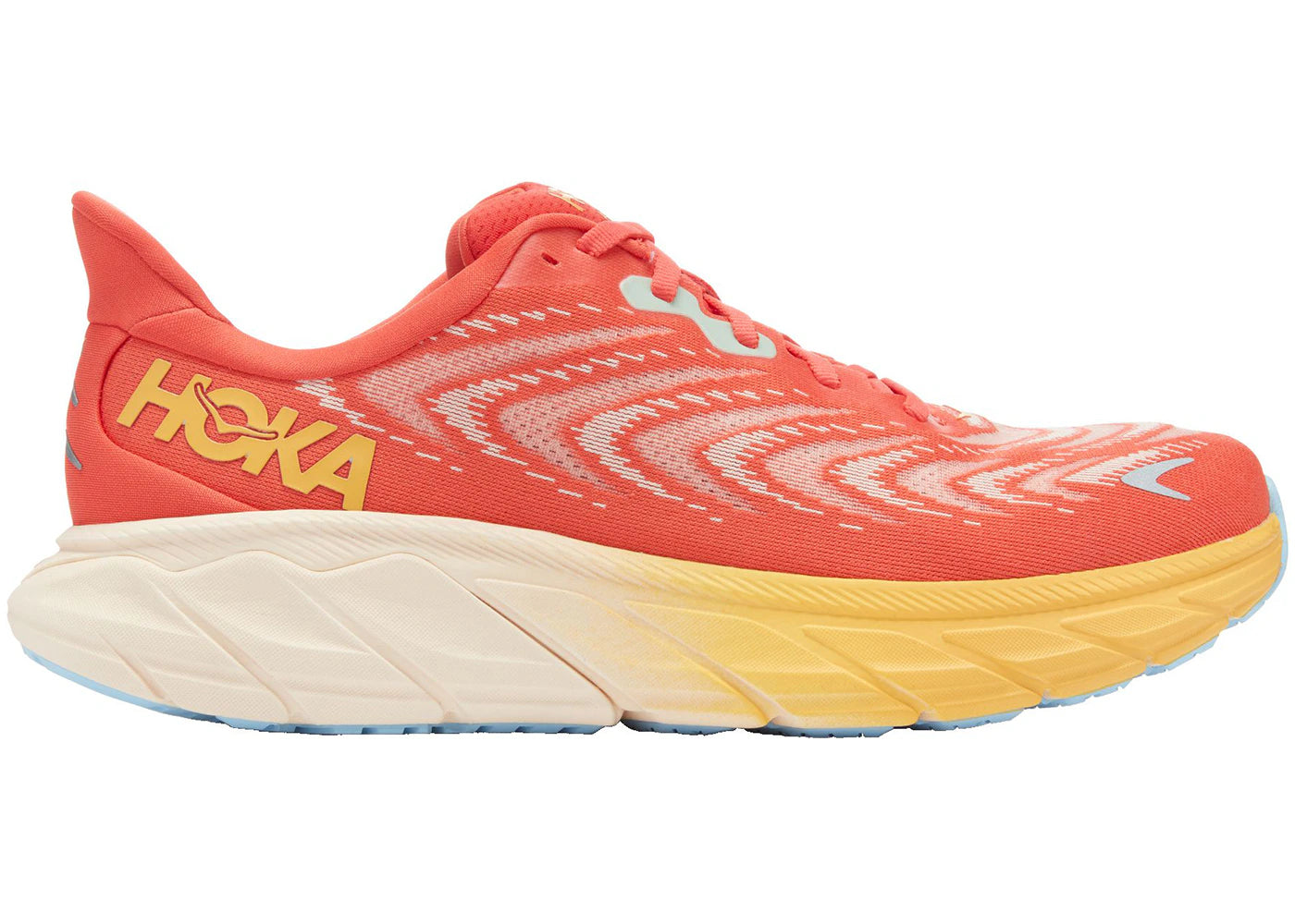 Hoka One One Arahi 6 Fiesta Amber Yellow