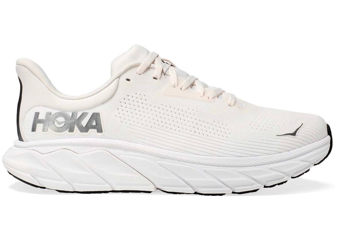 hoka one one arahi 7 blanc de blanc steel wool