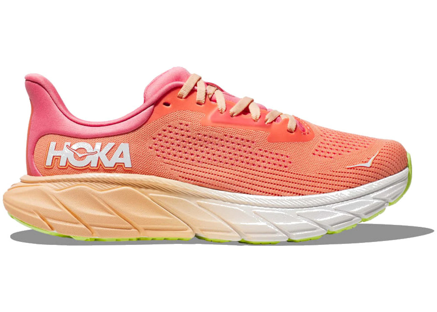 hoka one one arahi 7 papaya coral (women's)