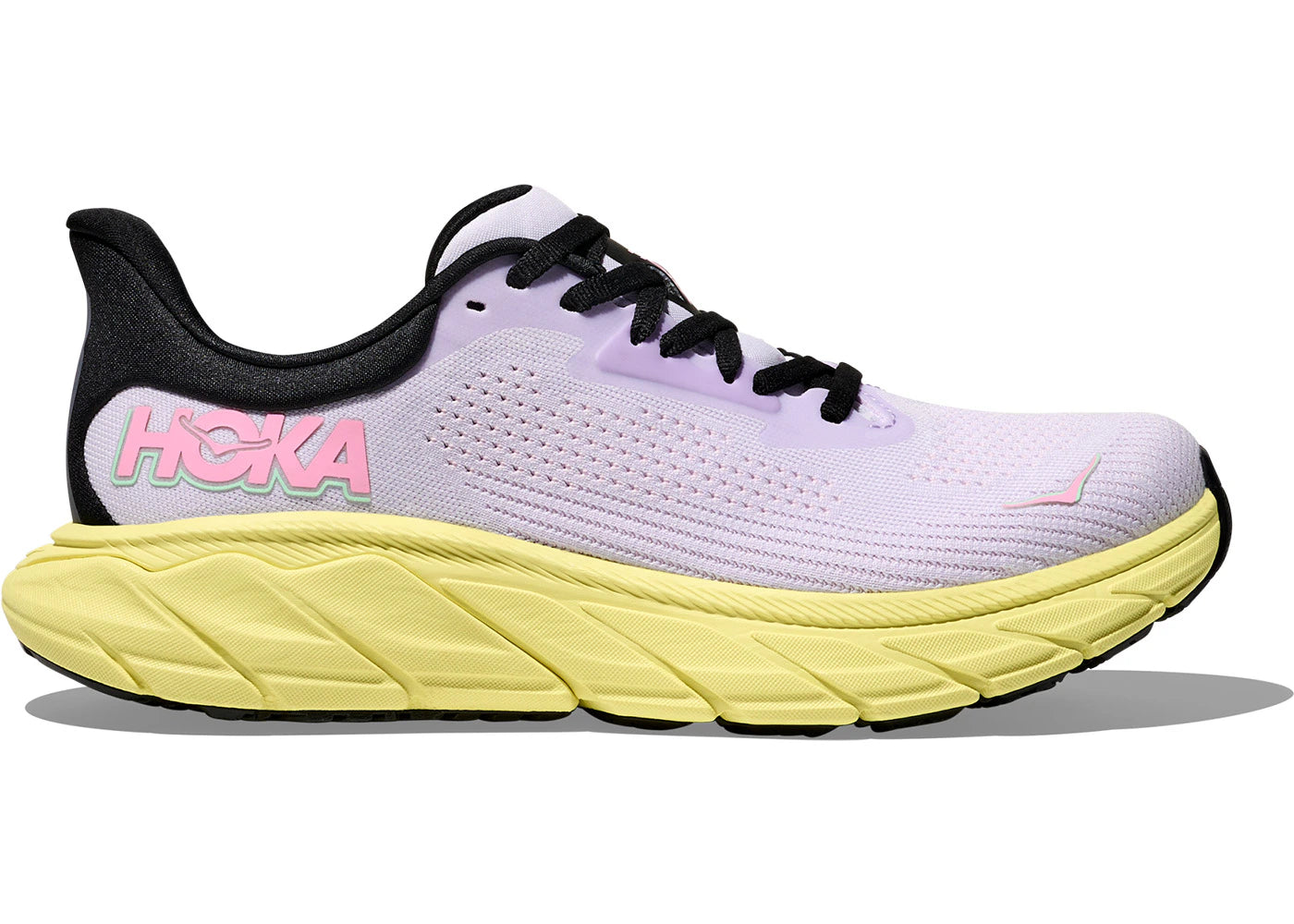 hoka one one arahi 7 starlight glow yuzu (women's)