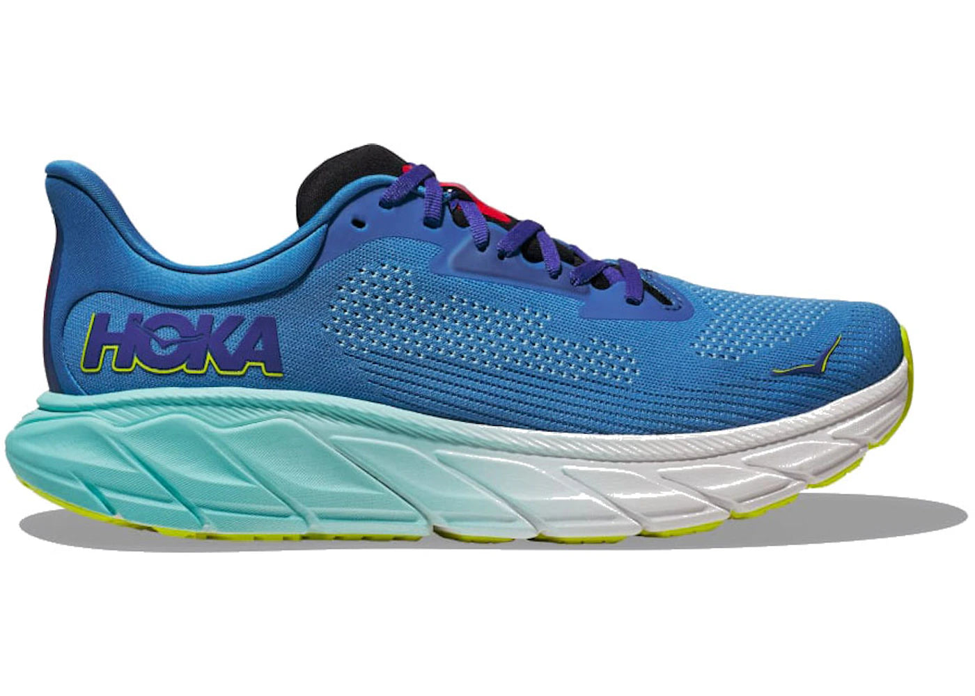 hoka one one arahi 7 virtual blue cerise