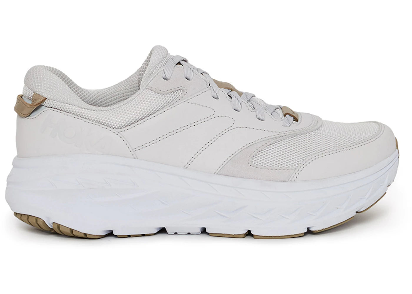 hoka one one bondi 5 opening ceremony tan white