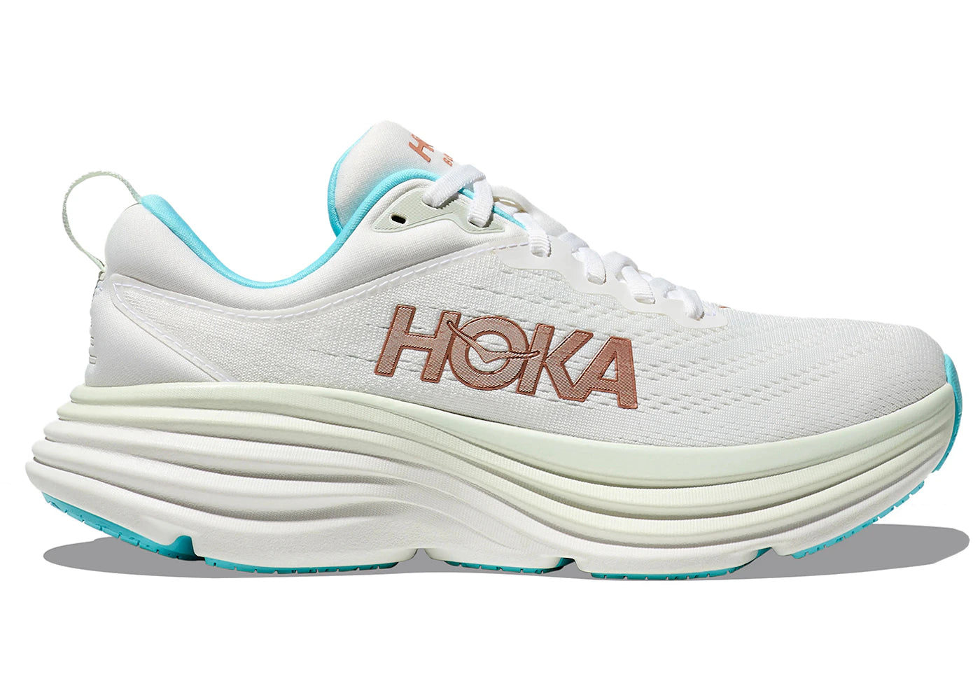 Hoka One One Bondi 8 Frost Rose Gold (Women'S)