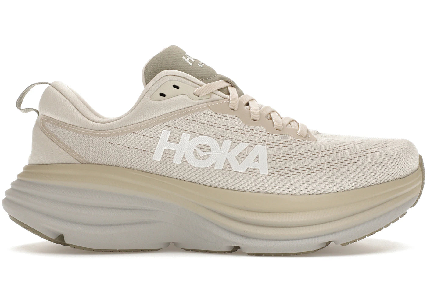 Hoka One One Bondi 8 Oat Milk Barley