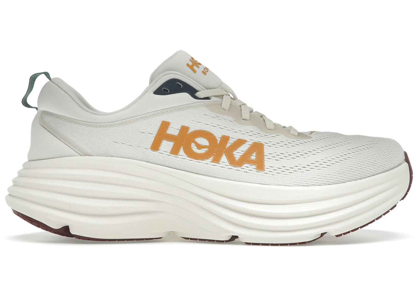 Hoka One One Bondi 8 Oat Milk