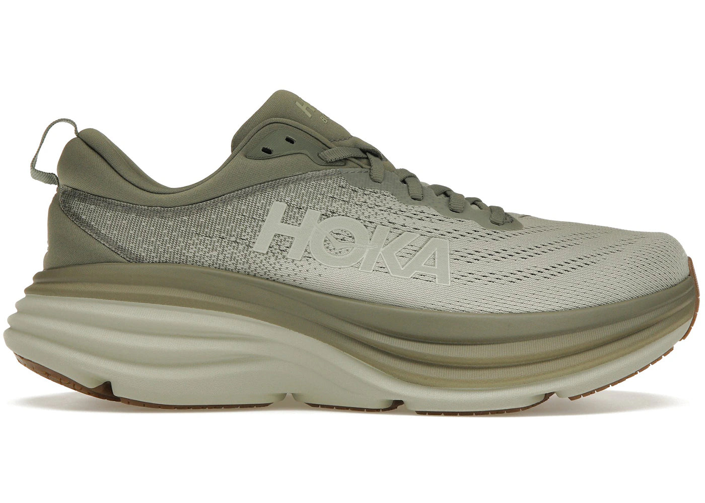 Hoka One One Bondi 8 Slate Barley