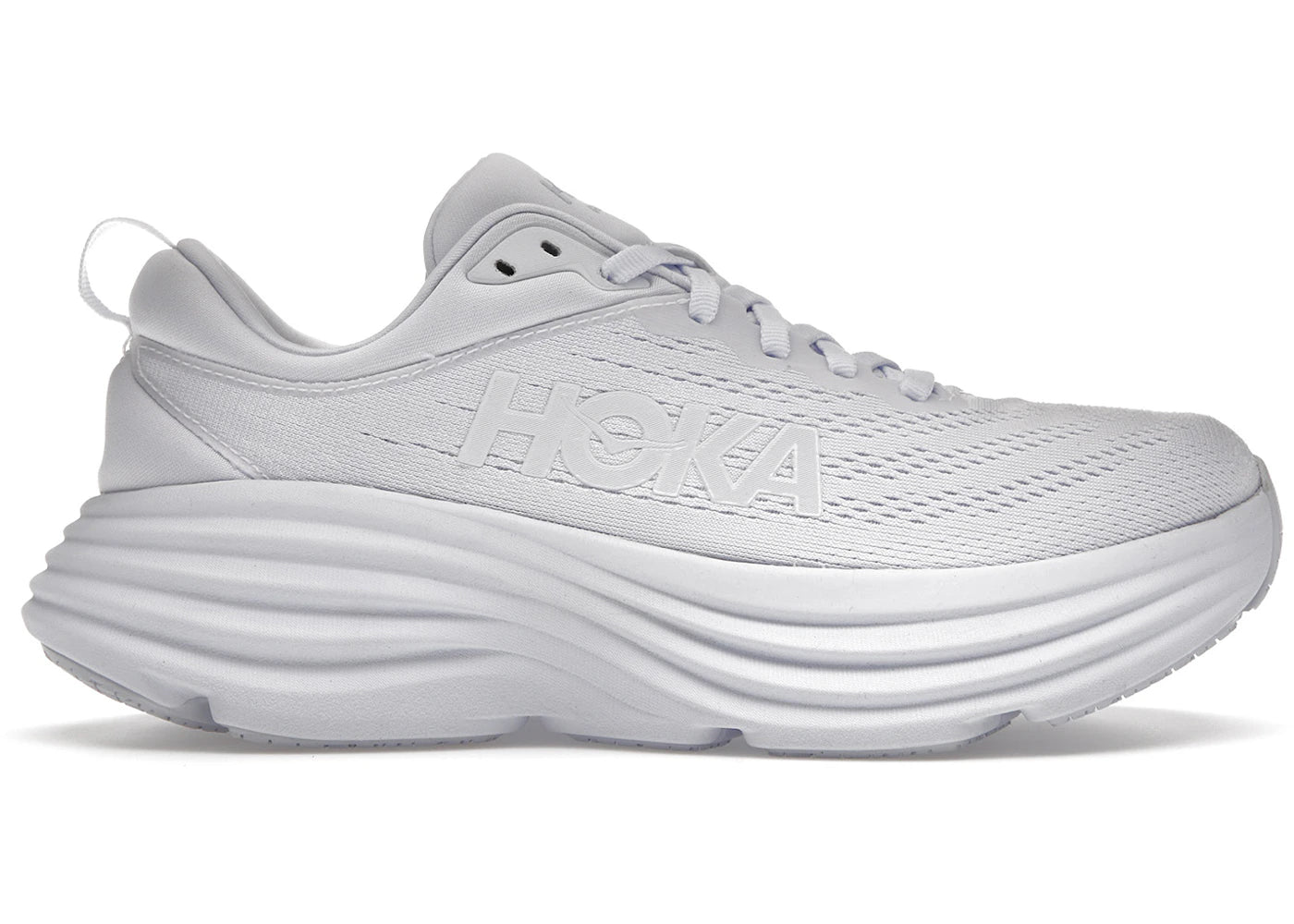 Hoka One One Bondi 8 Triple White (Women'S)