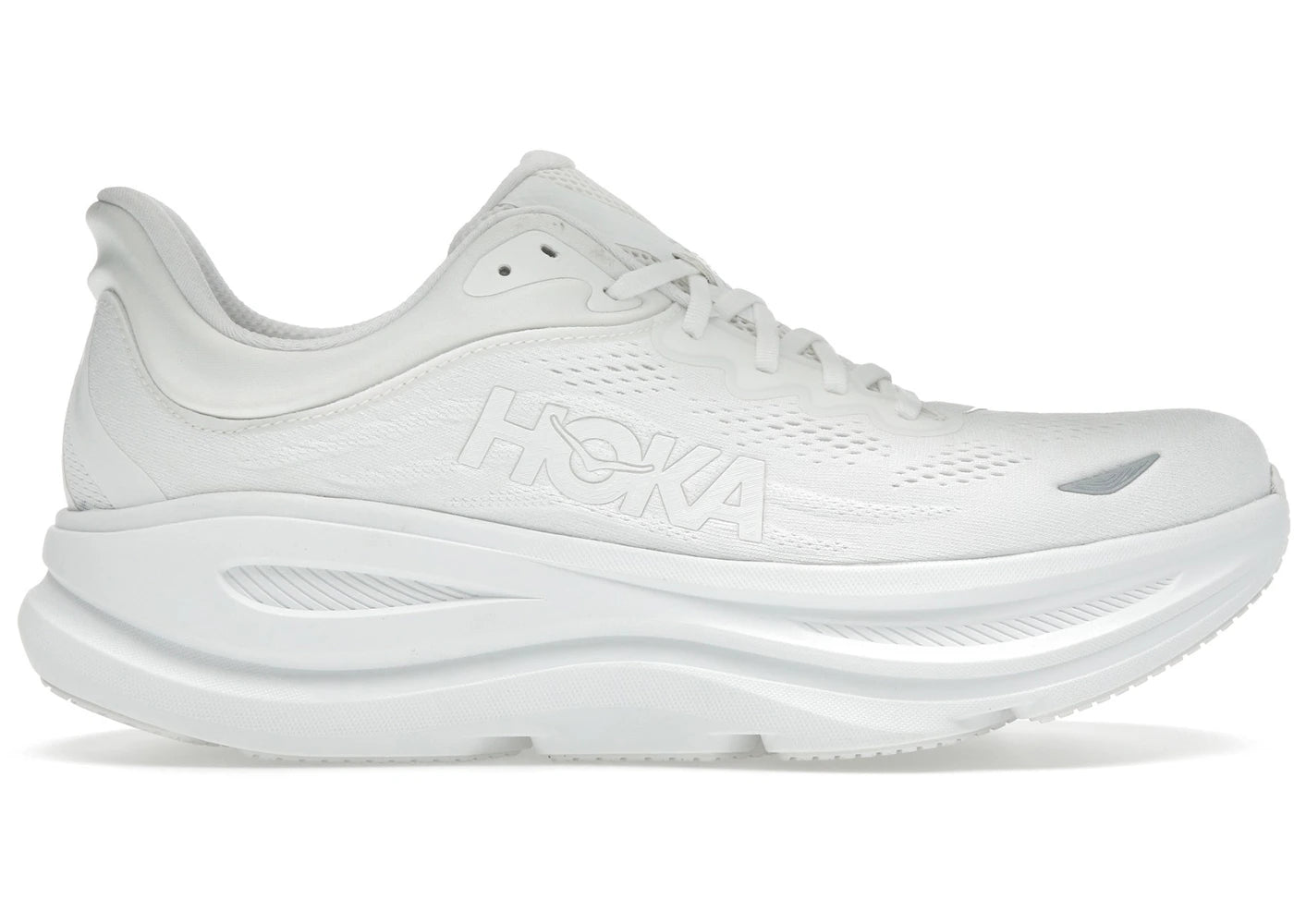 hoka one one bondi 9 white