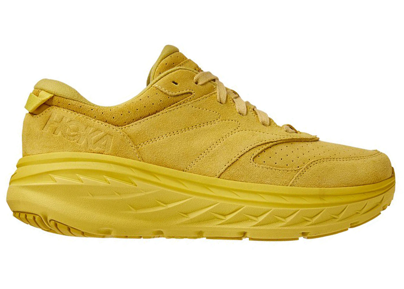 Hoka One One Bondi L Suede Celery Lima Bean (All Gender)