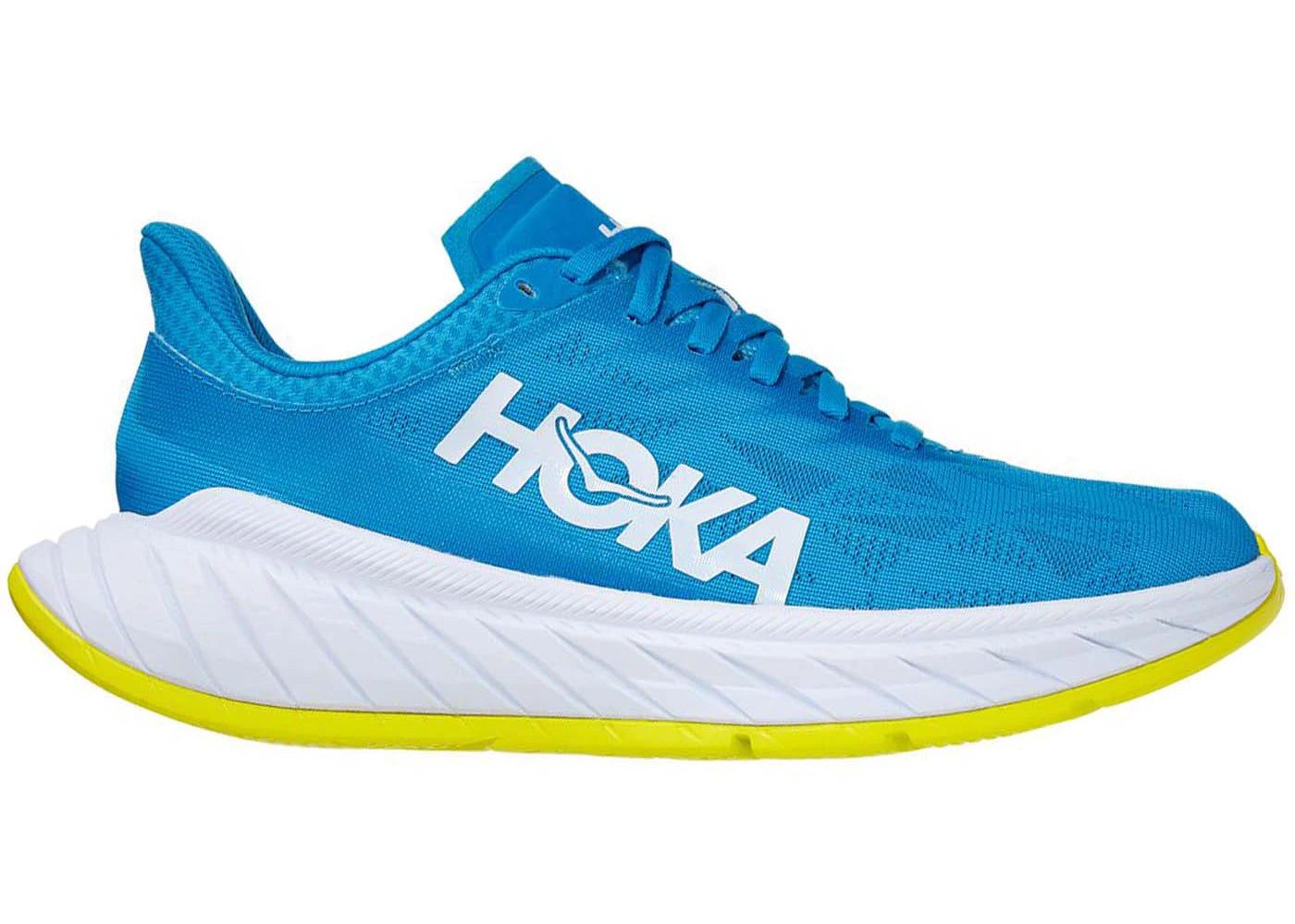 hoka one one carbon x 2 diva blue citrus (women's)