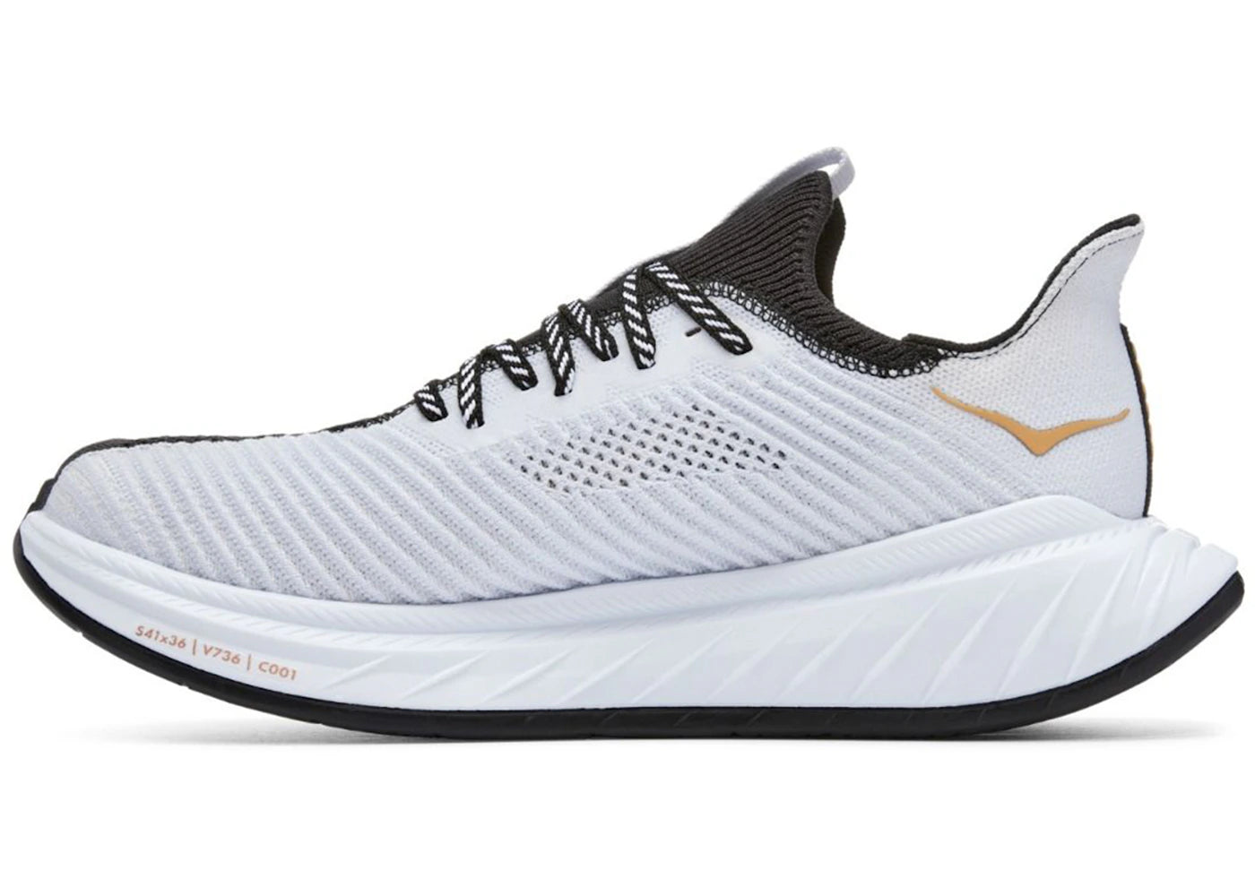 hoka one one carbon x 3 black white