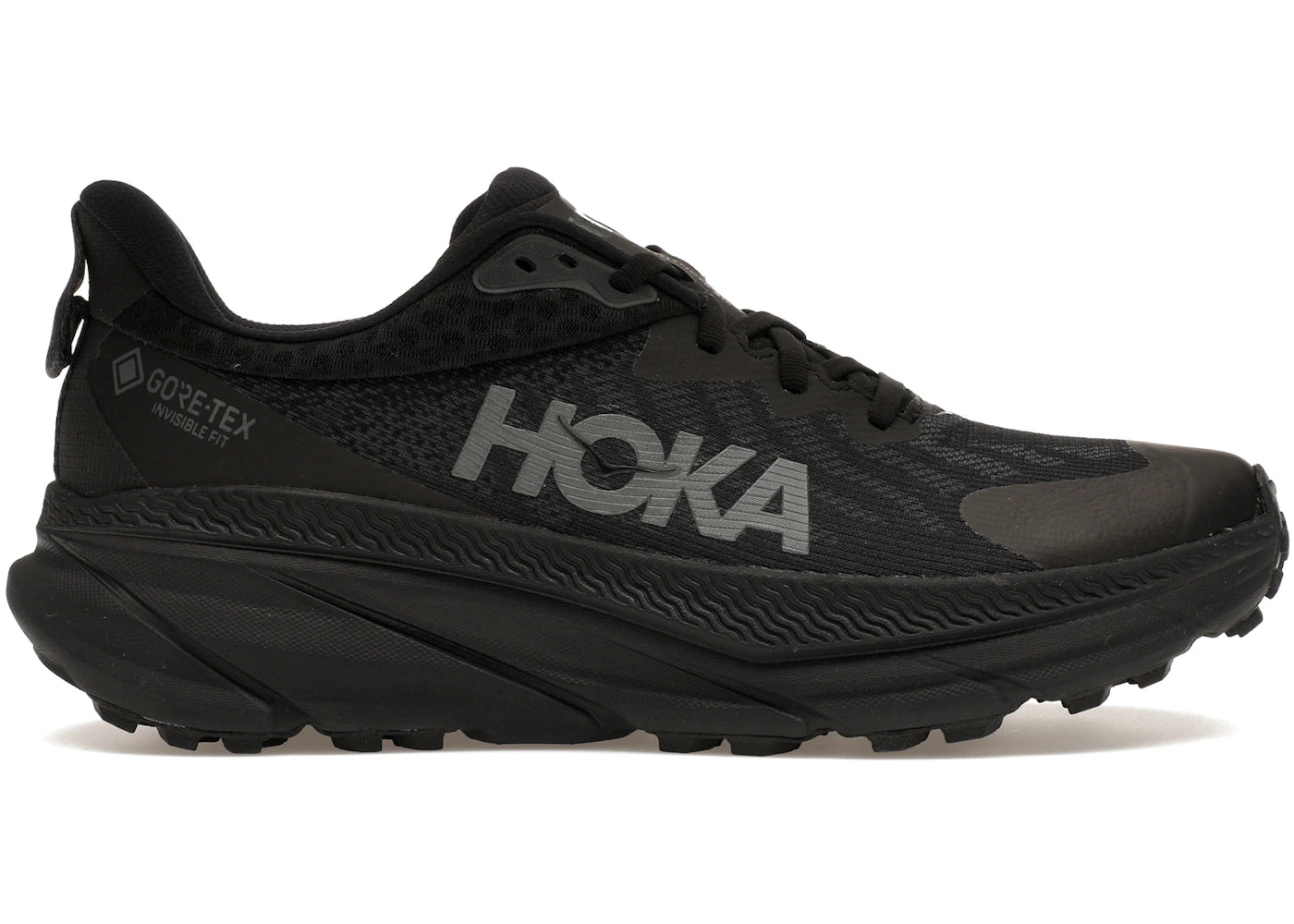 hoka one one challenger atr 7 gore-tex black black