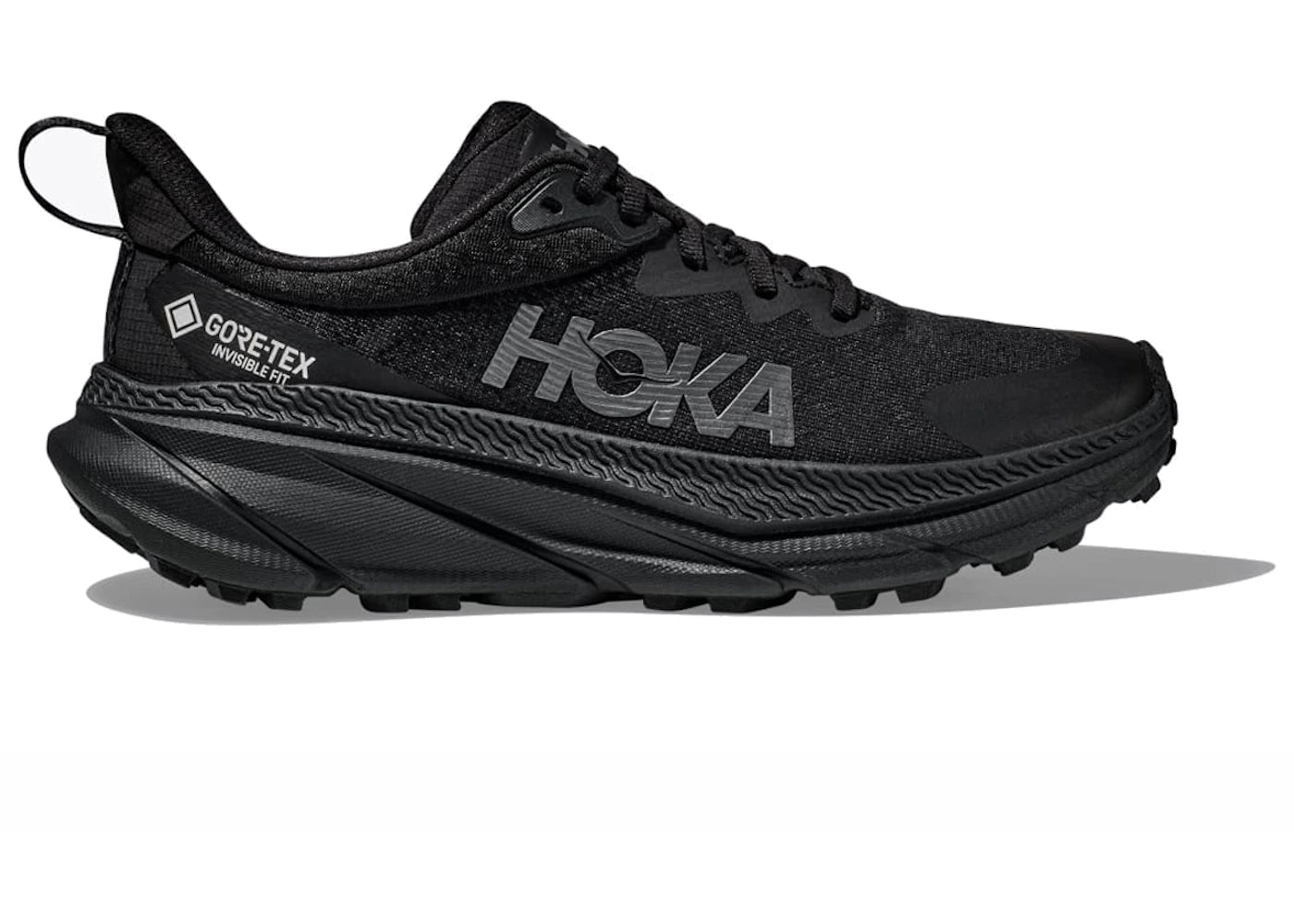 hoka one one challenger atr 7 gore-tex black black (women's)