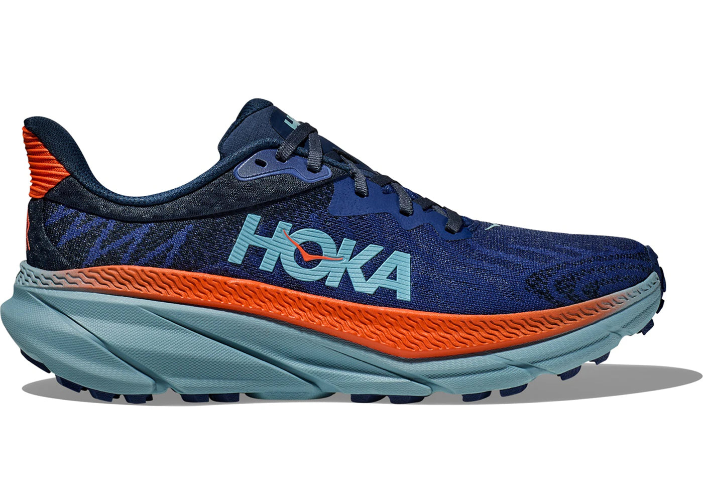 hoka one one challenger bellwether blue stone blue