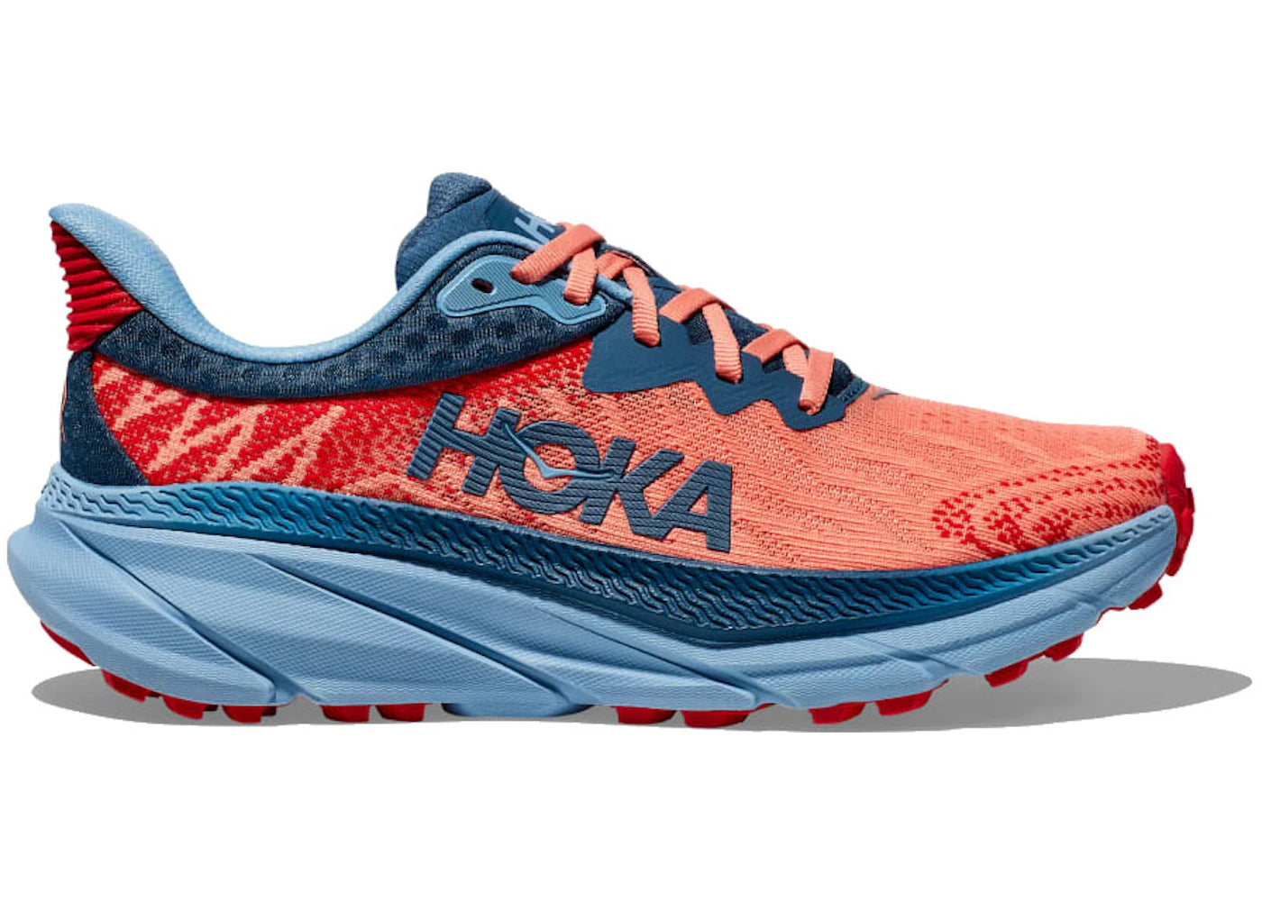 Hoka One One Challenger Atr 7 Papaya Real Teal (Women'S)