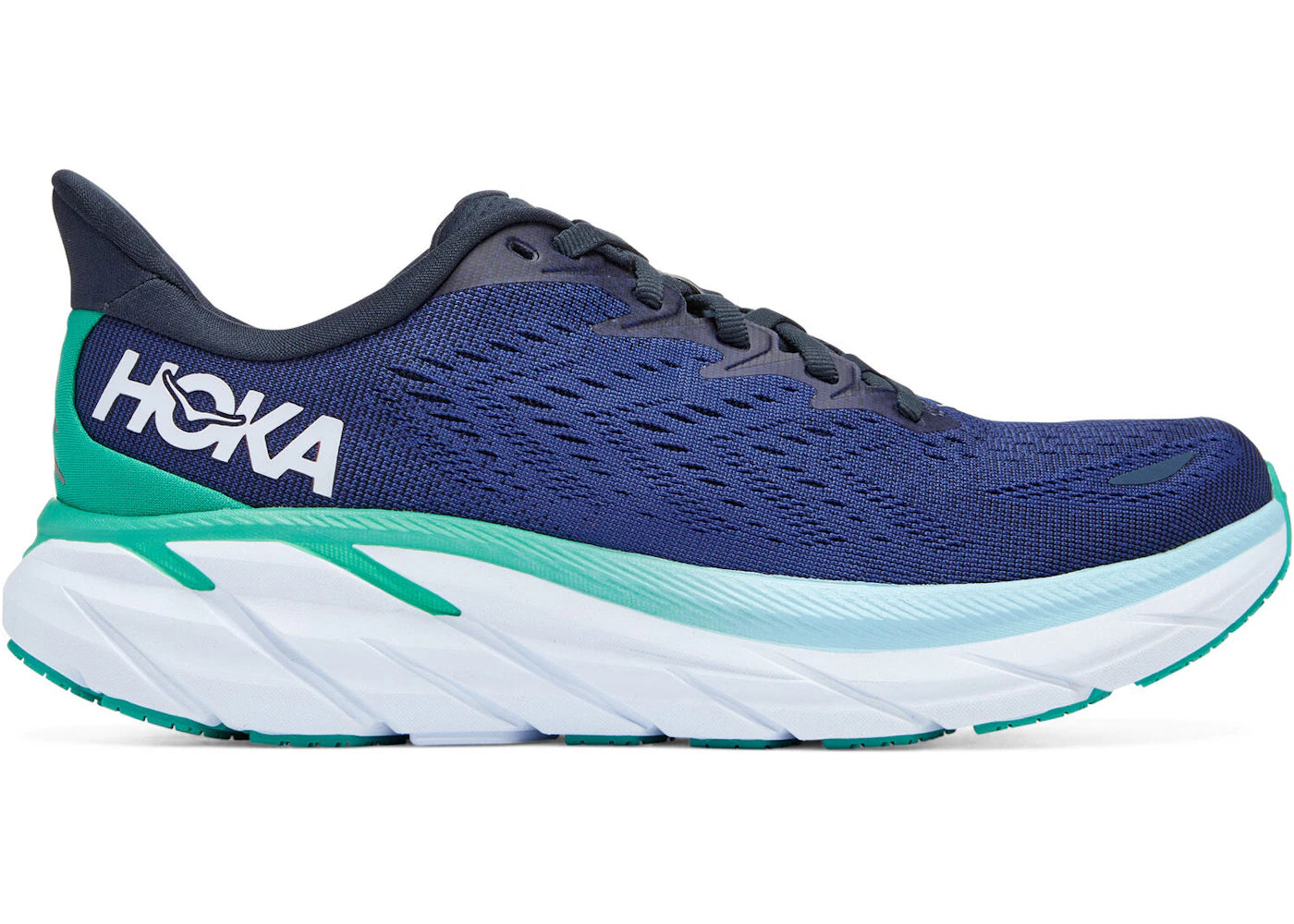 Hoka One One Clifton 8 Outer Space Bellweather Blue (Women'S)