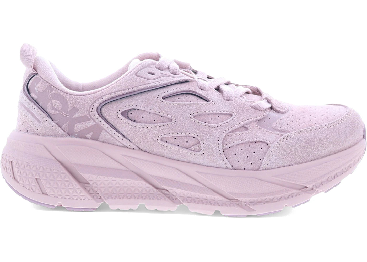 Hoka One One Clifton L Suede Pale Mauve