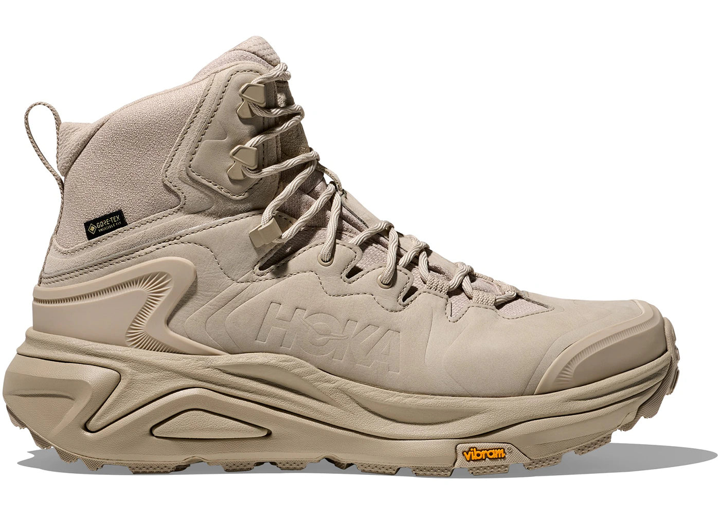 Hoka One One Kaha 3 Mid Gore-Tex Raw Linen Oat Milk
