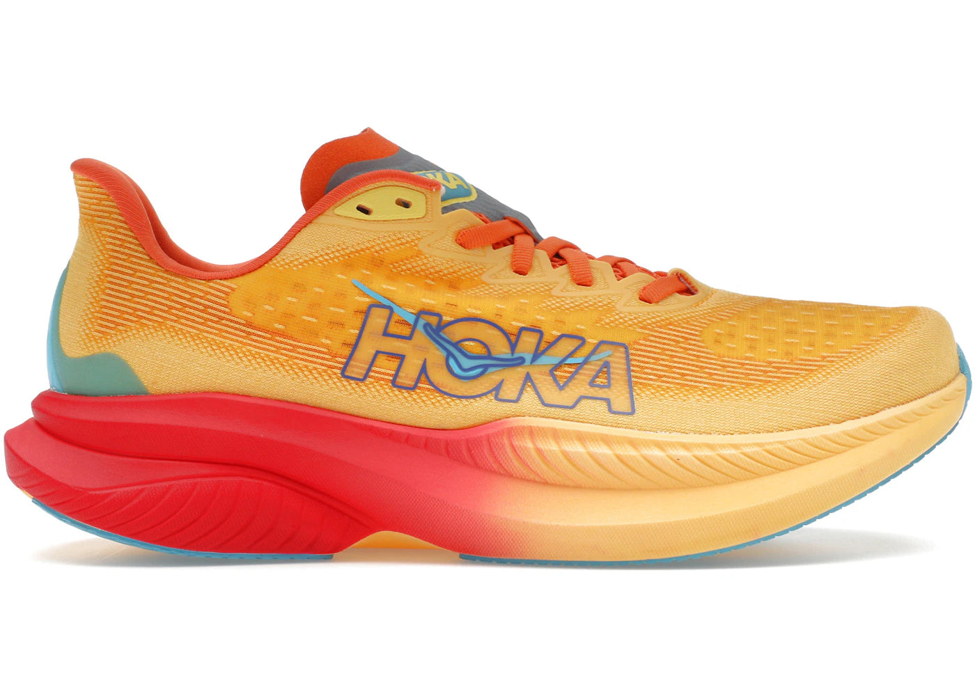 Hoka One One Mach 6 Poppy Squash