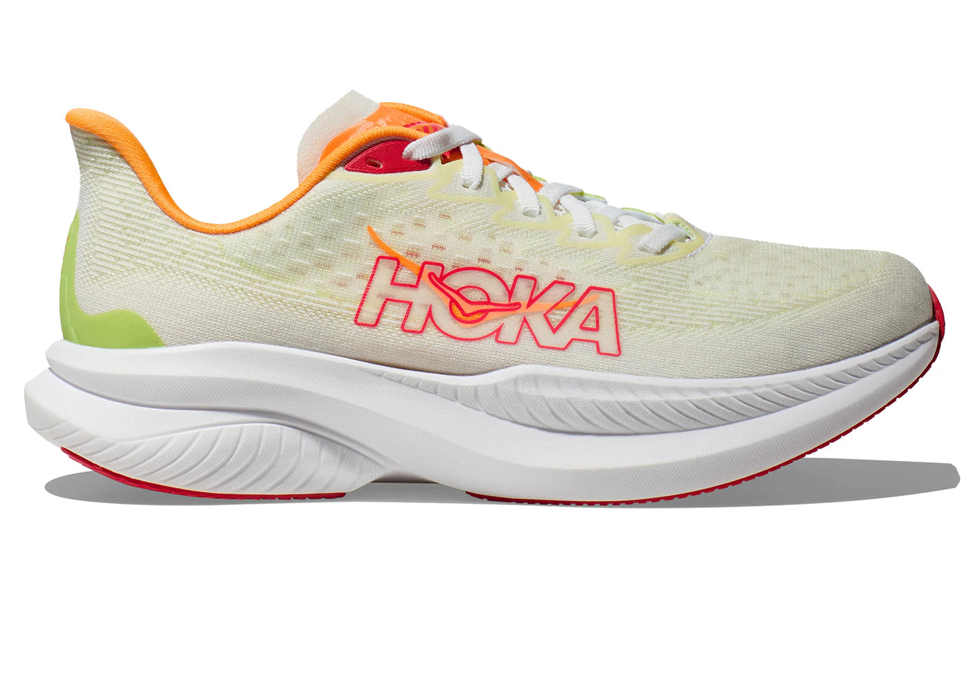 Hoka One One Mach 6 White Lettuce (Women'S)