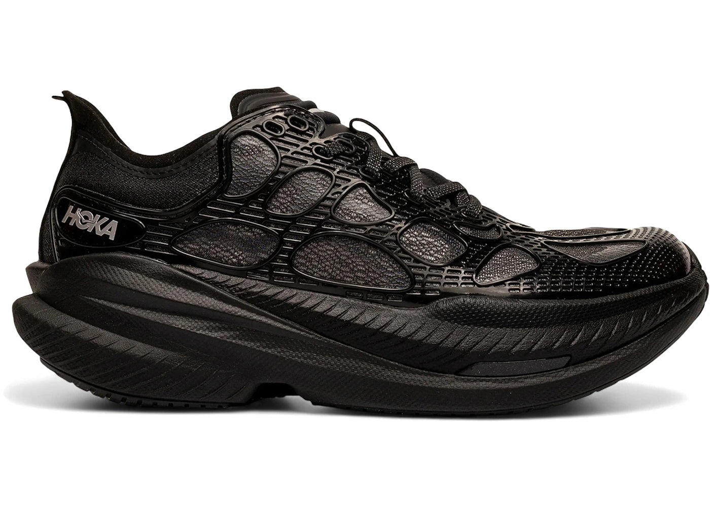 Hoka One One Mach X Caged Black Midnight Blue
