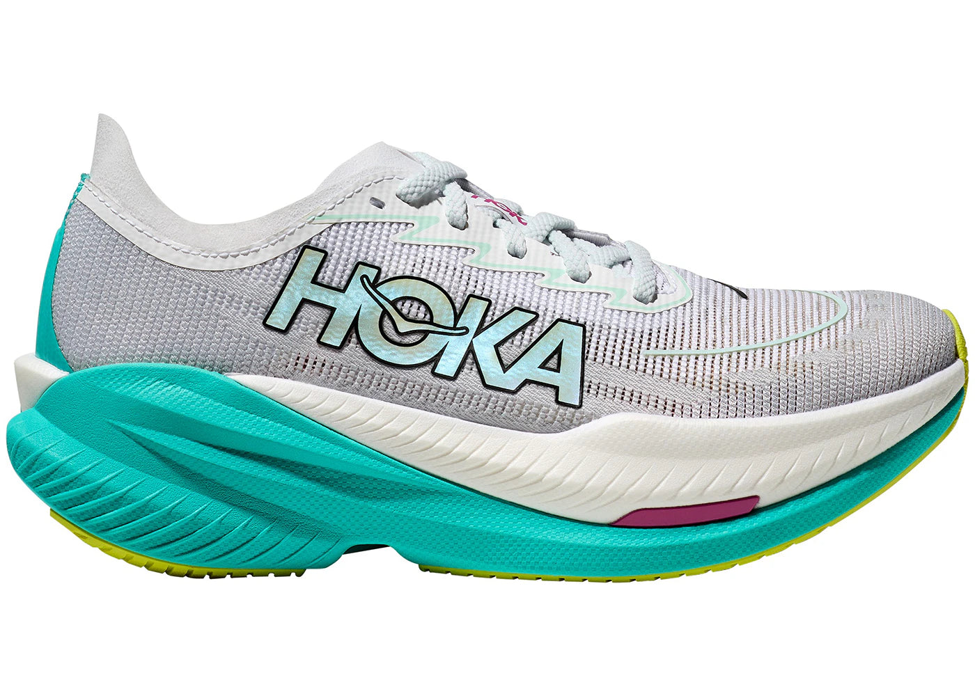 Hoka One One Mach X 2 Frost Electric Aqua (Women'S)