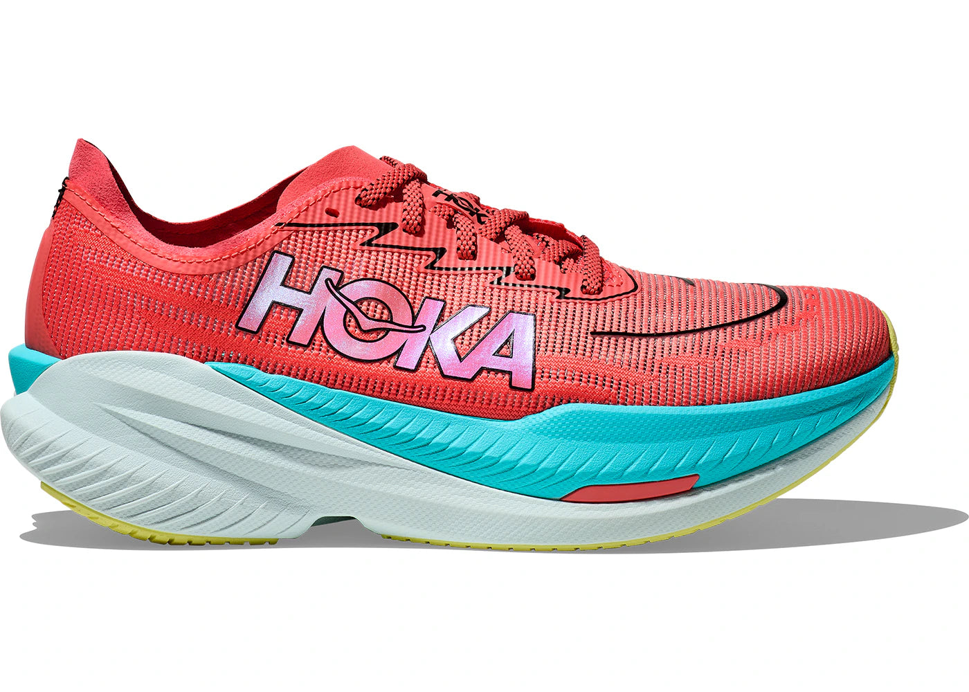 Hoka One One Mach X 2 Grapefruit Electric Coral