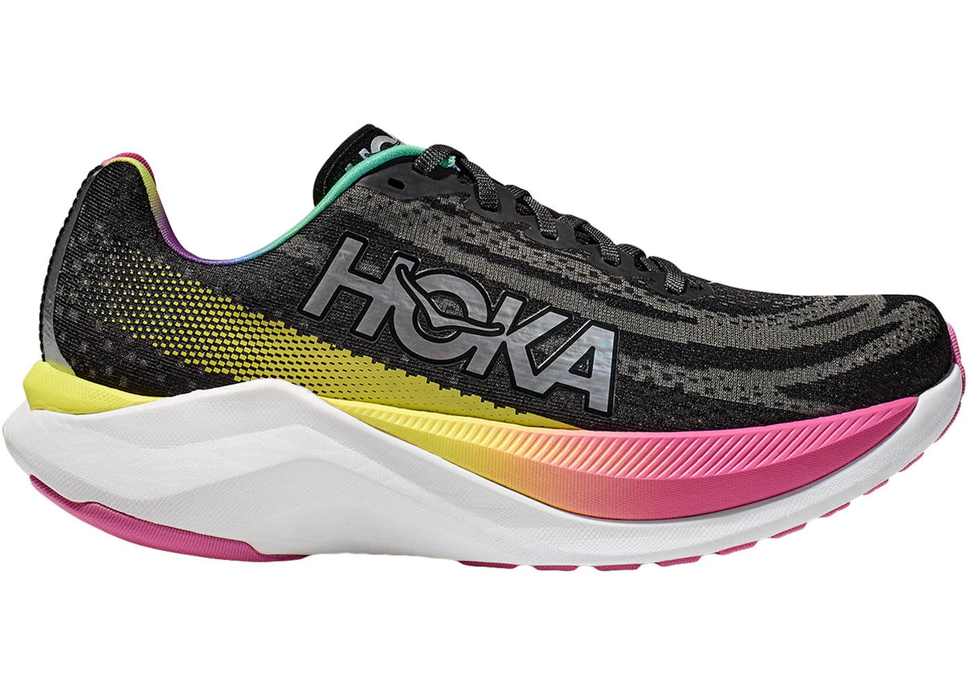 Hoka One One Mach X Black Silver Multi-Color (Women'S)