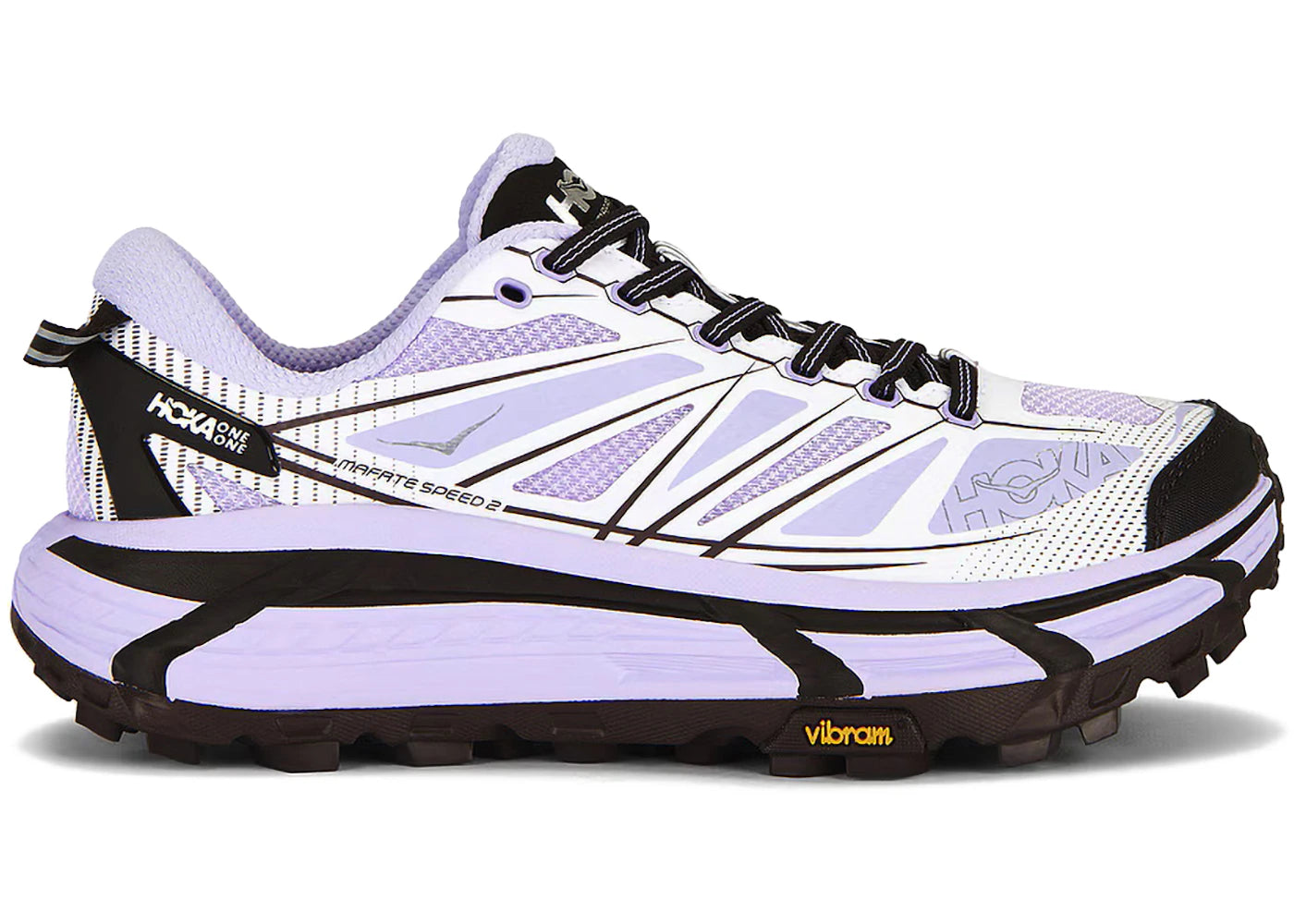 Hoka One One Mafate Speed 2 Iris Flower White