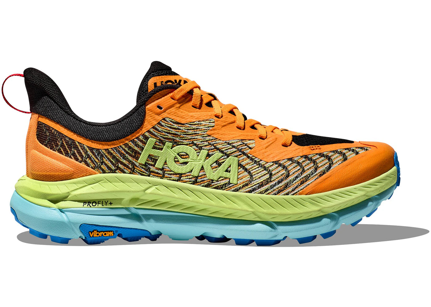 Hoka One One Mafate Speed 4 Solar Flare Lettuce