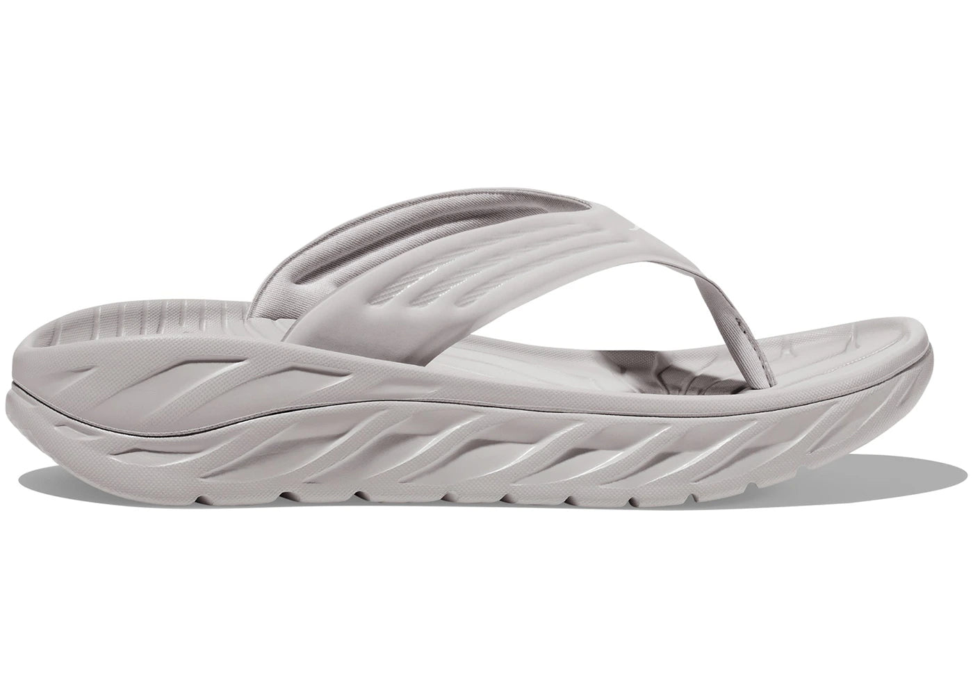 Hoka One One Ora Recovery Flip Lunar Rock White