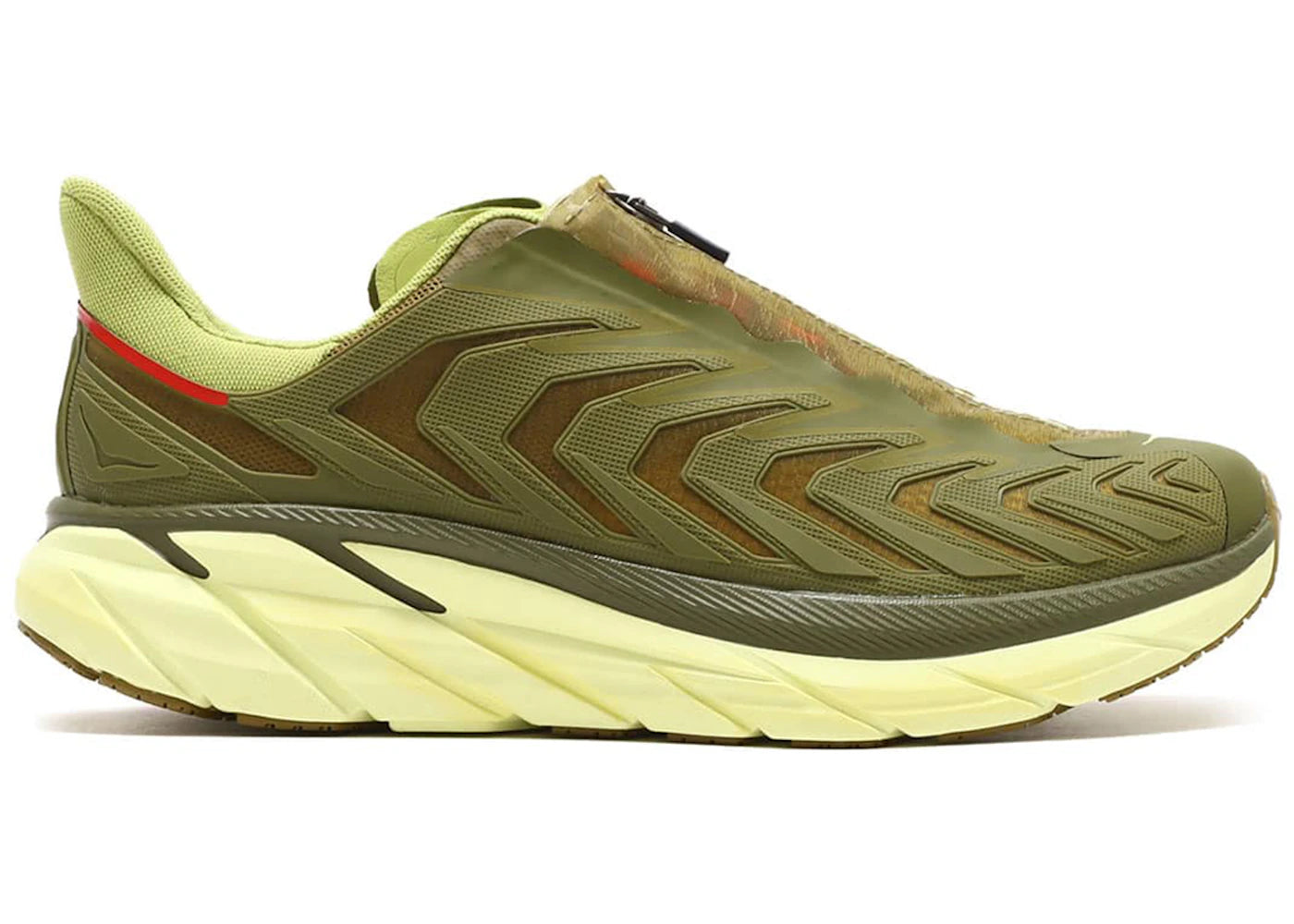 Hoka One One Project Clifton Avocado Dark Citron