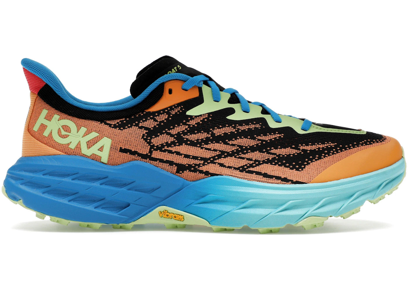 Hoka One One Speedgoat 5 Solar Flare Diva Blue